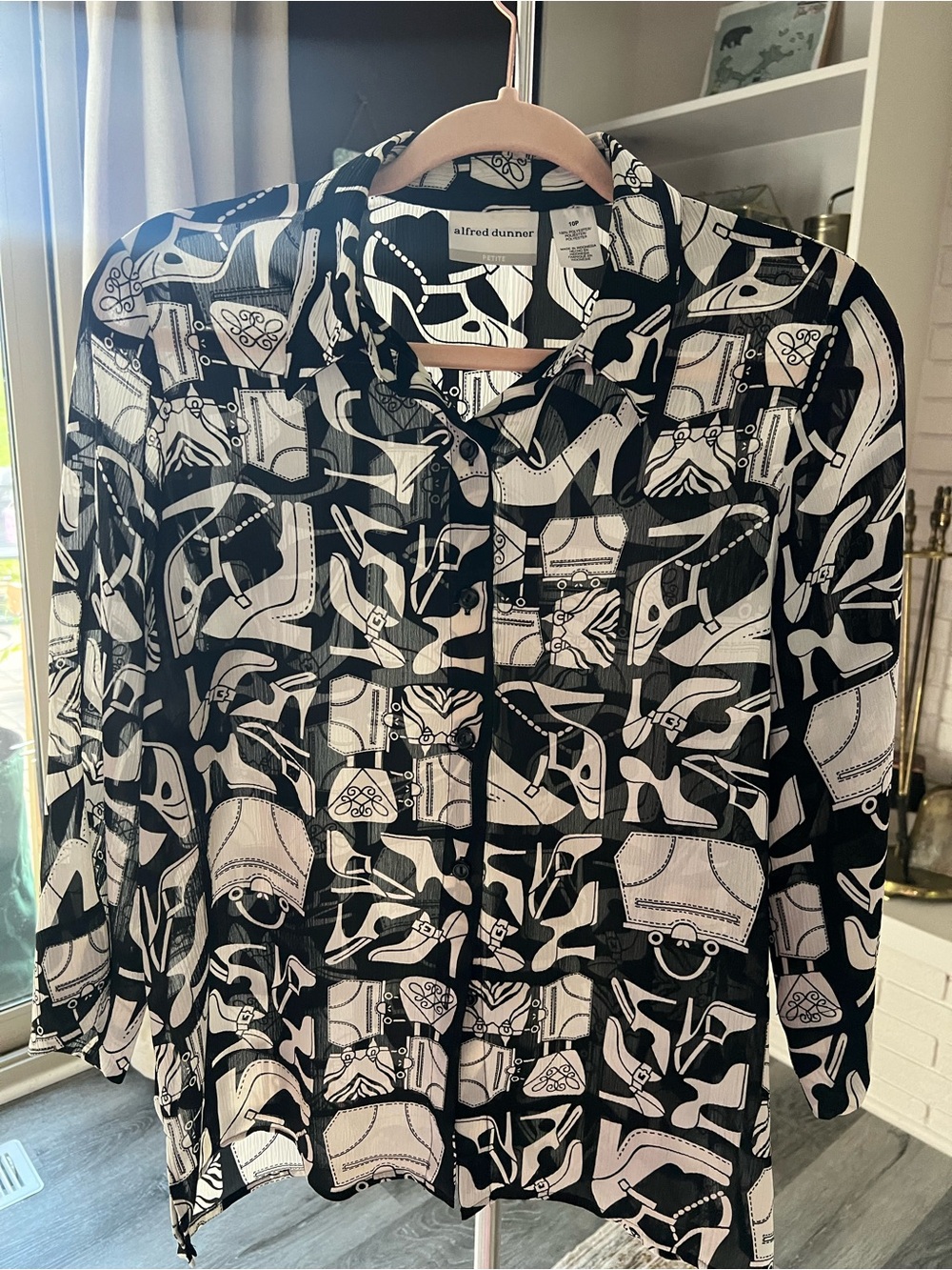 Alfred Dunner Button-Front Shirt